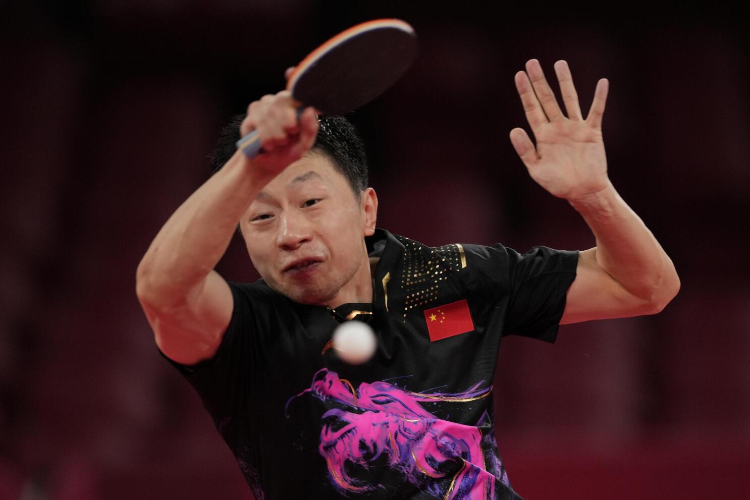 Table tennis hotsell table size olympics